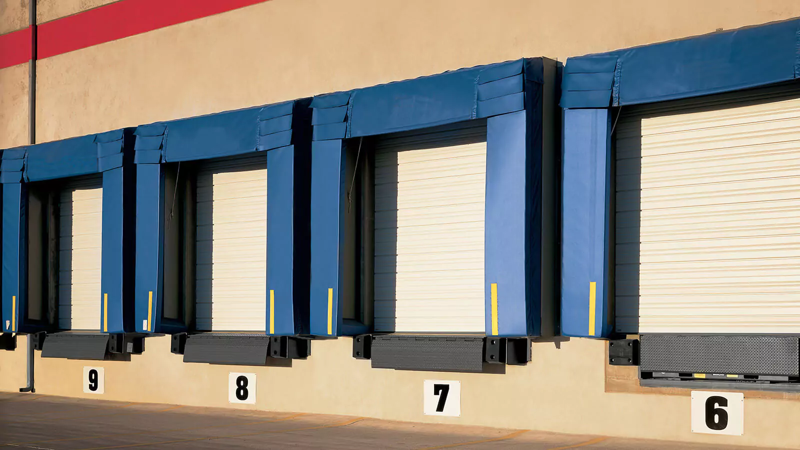 Sectional Steel Commercial Garage Doors